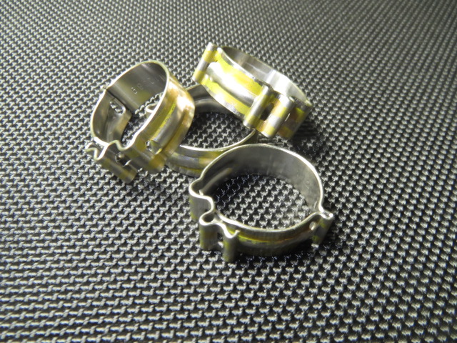 (image for) -6 PUSH ON HOSE CLAMP SS 4PC